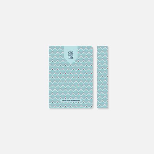 Agenda A15 souple broché motifs N°65