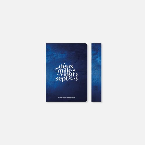 Agenda A15 souple broché texture N°87