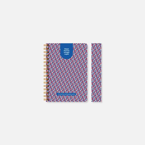 Agenda A15 souple spirale motifs N°64