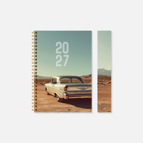 Agenda A21 rigide spirale automobile N°248