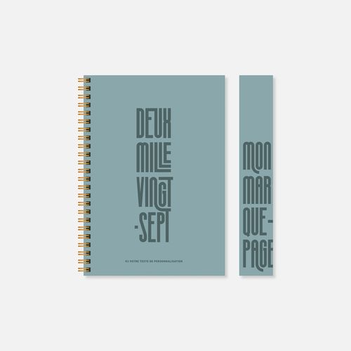Agenda A21 rigide spirale colors N°1