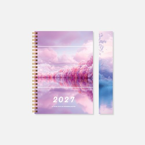 Agenda A21 rigide spirale onirique N°262