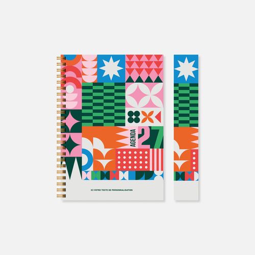 Agenda A21 rigide spirale POP N°69