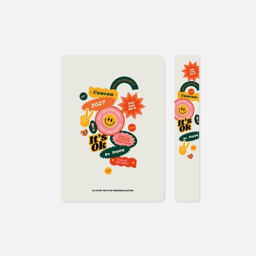 Agenda A21 souple broché POP N°68