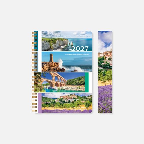 Agenda A21 souple spirale paysages N°230