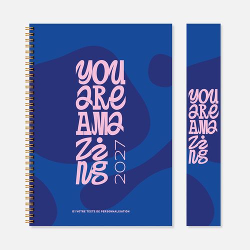 Agenda A30 rigide spirale message N°47