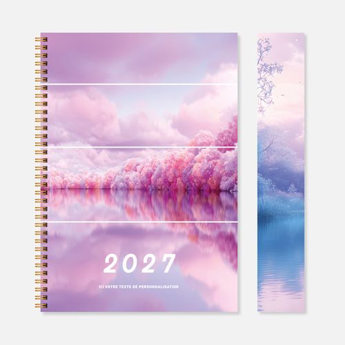 Agenda A30 rigide spirale onirique N°262