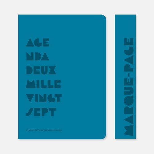 Agenda A30 souple broché colors N°2