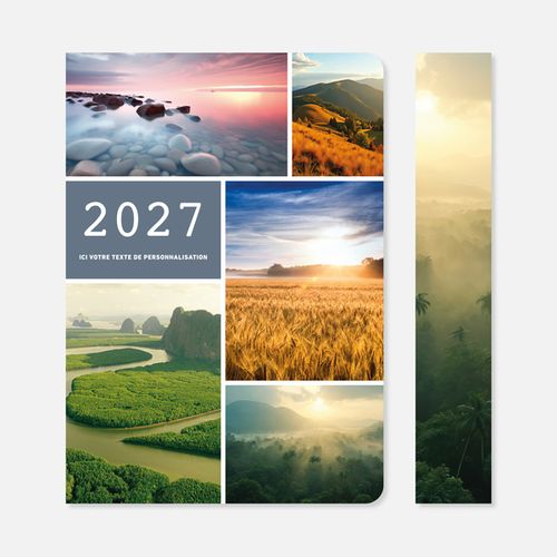 Agenda A30 souple broché paysages N°232