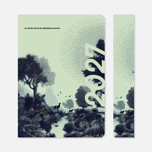 Agenda A30 souple broché pointillisme N°89