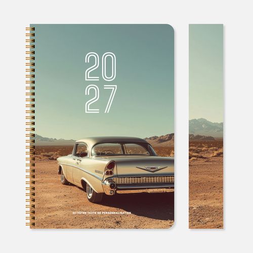 Agenda A30 souple spirale automobile N°248