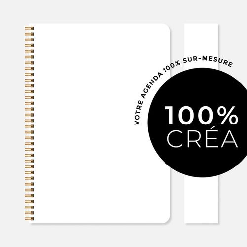 Agenda A30 souple spirale création N°999