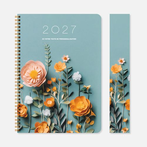 Agenda A30 souple spirale origami N°263