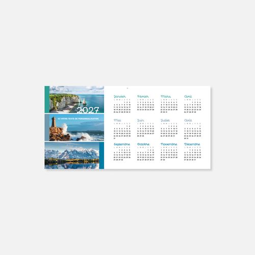 Calendrier C45 rigide rembordé paysages N°230