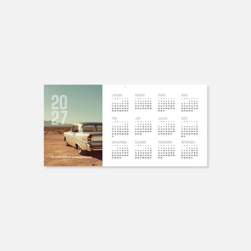 Calendrier C45 souple rogné automobile N°248