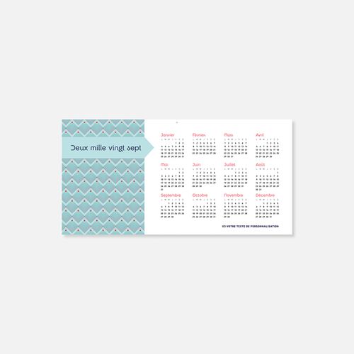 Calendrier C45 souple rogné motifs N°65