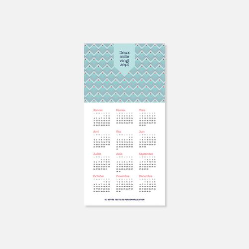 Calendrier C45 souple rogné motifs N°65