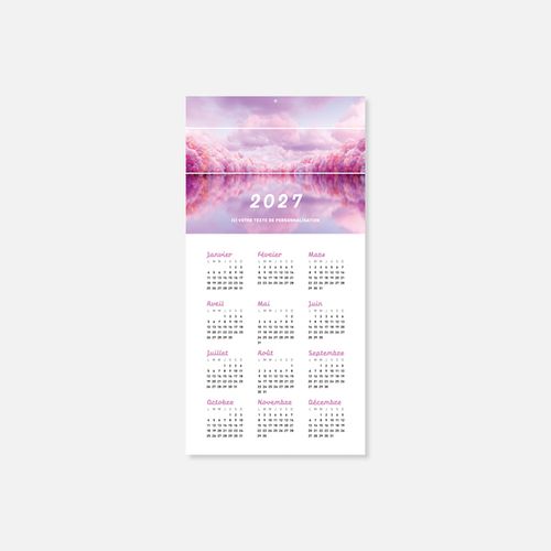 Calendrier C45 souple rogné onirique N°262