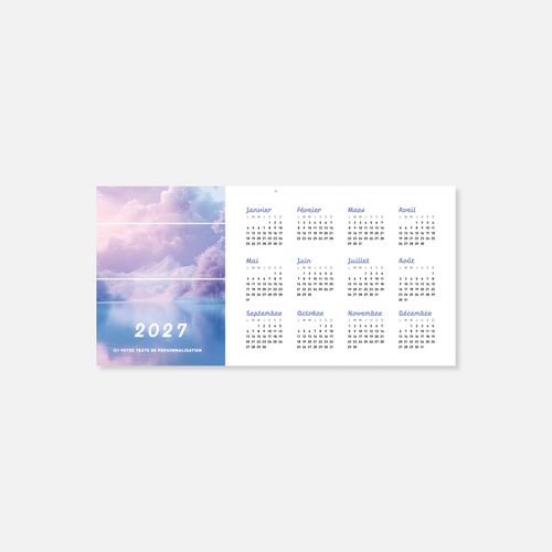 Calendrier C45 souple rogné onirique N°262