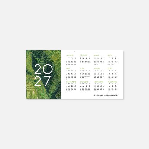 Calendrier C45 souple rogné survols N°240