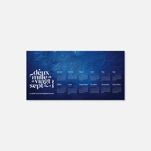 Calendrier C45 souple rogné texture N°87