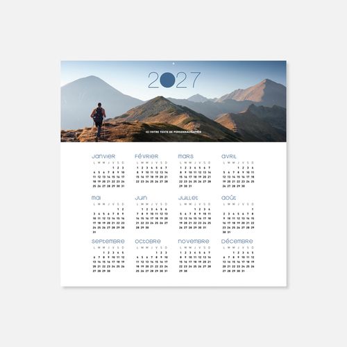 Calendrier C46 rigide rembordé sport N°242
