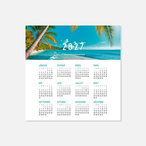 Calendrier C46 souple rogné évasion N°236