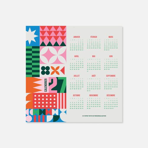 Calendrier C46 souple rogné POP N°69