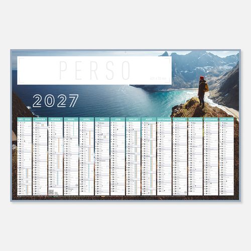 Calendrier C65 rigide rembordé humain N°234