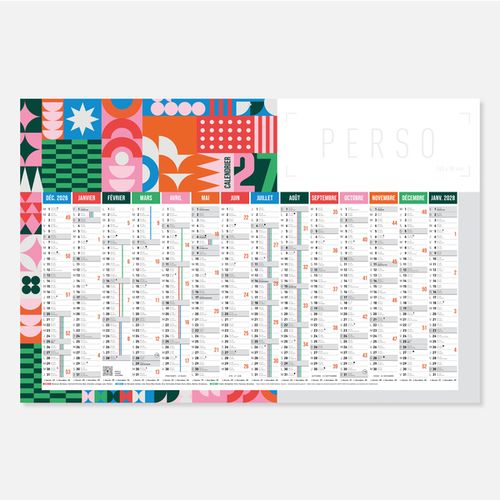 Calendrier C65 souple rogné POP N°69