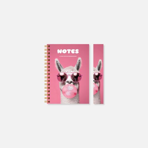 Carnet N15 rigide spirale animaux N°260