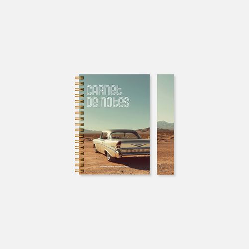 Carnet N15 rigide spirale automobile N°248