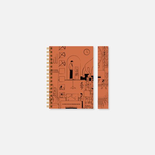 Carnet N15 rigide spirale buro N°91