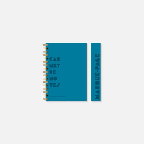 Carnet N15 rigide spirale colors N°2