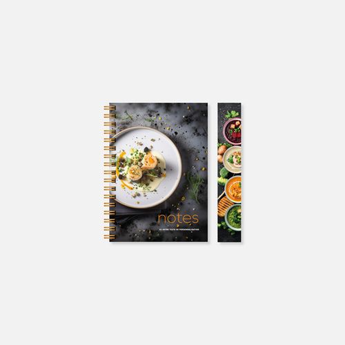 Carnet N15 rigide spirale gastronomie N°253