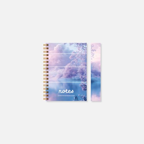 Carnet N15 rigide spirale onirique N°262