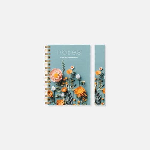 Carnet N15 rigide spirale origami N°263