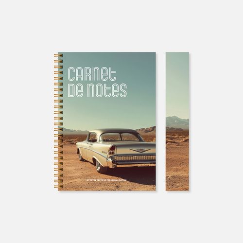 Carnet N21 rigide spirale automobile N°248