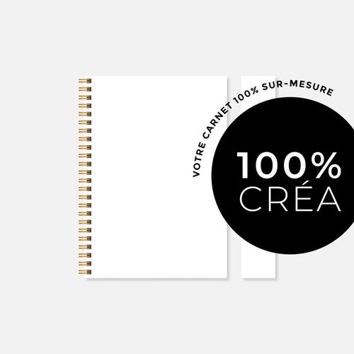 Carnet N21 rigide spirale création N°999