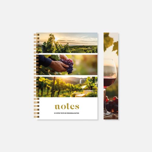 Carnet N21 rigide spirale gastronomie N°256