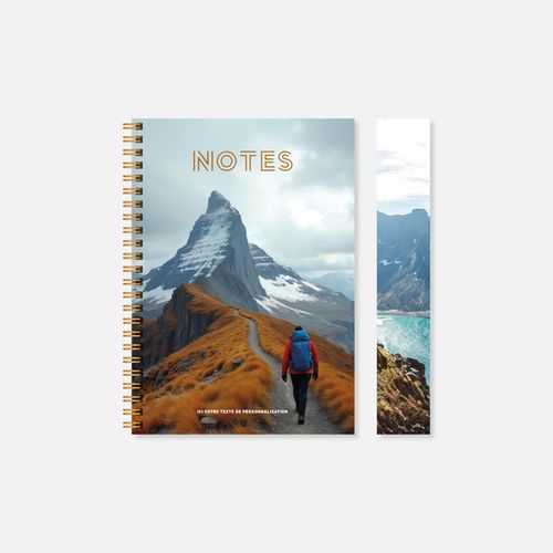 Carnet N21 rigide spirale humain N°234