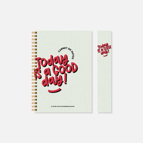 Carnet N21 rigide spirale message N°50