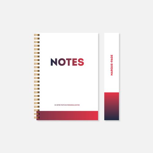 Carnet N21 rigide spirale pure N°74