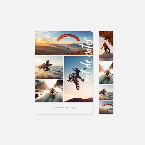 Carnet N21 souple broché sport N°244