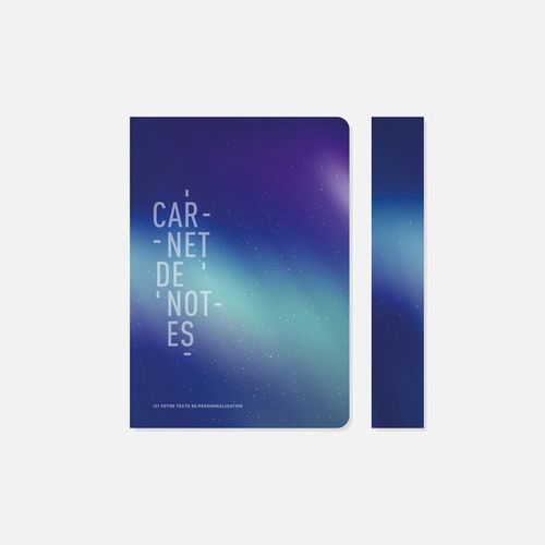 Carnet N21 souple broché texture N°86