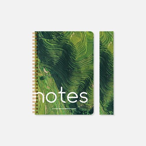 Carnet N21 souple spirale survols N°240