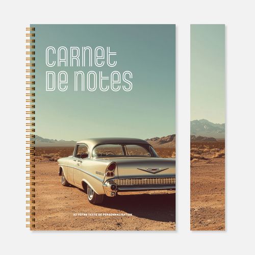 Carnet N30 rigide spirale automobile N°248