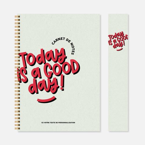 Carnet N30 rigide spirale message N°50