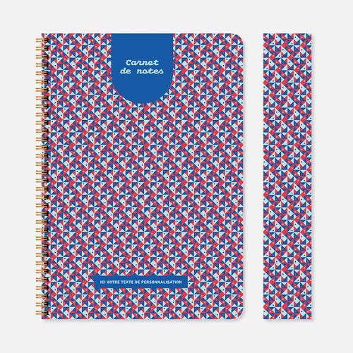 Carnet N30 souple spirale motifs N°64