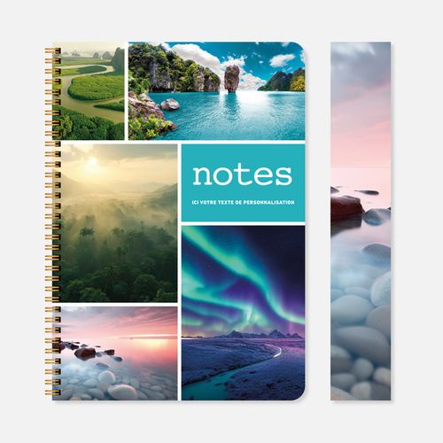 Carnet N30 souple spirale paysages N°232